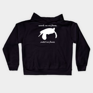 protect our friends - sea turtle Kids Hoodie